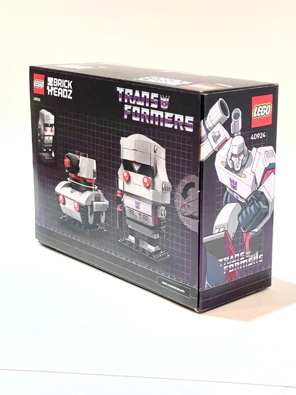 LEGO 40924 Brickheadz TRANSFORMERS Megatron Robot & Vehicle NIB In Hand - Picture 7 of 15